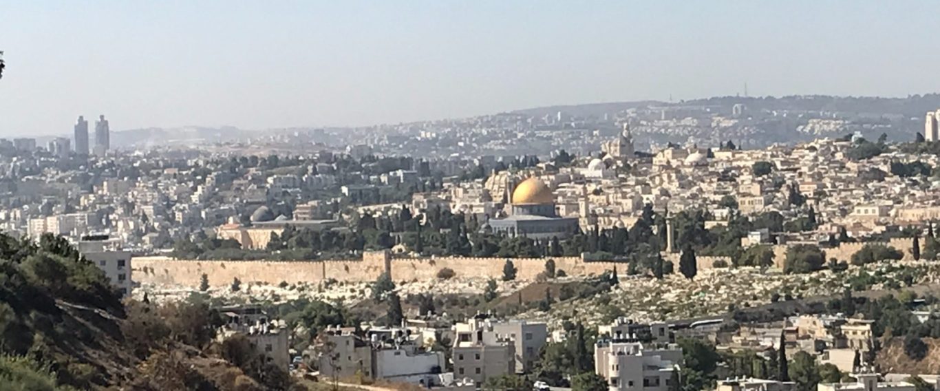 Vista panorámica de Jerusalem