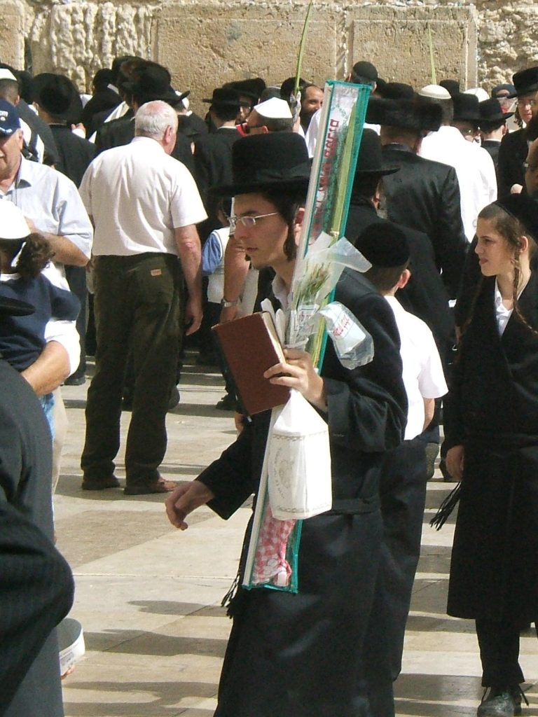 Sukot o fiesta de las cabañas, Jerusalem.